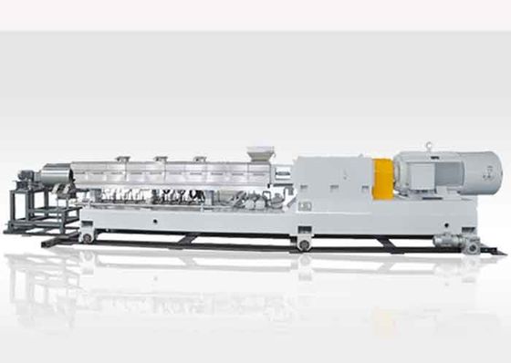 High Efficiency Plastic Compounding Machine Co Rotating Twin Screw Extruder