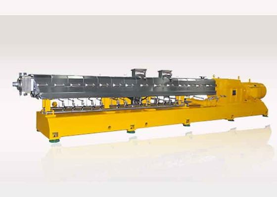 High Efficiency Plastic Compounding Machine Co Rotating Twin Screw Extruder