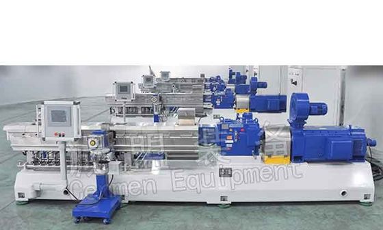 พลาสติกผลผลิตสูงสายประนอมอัตโนมัติกรวยสกรูคู่ Extruder